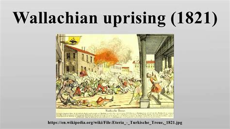 wallachian uprising of 1821